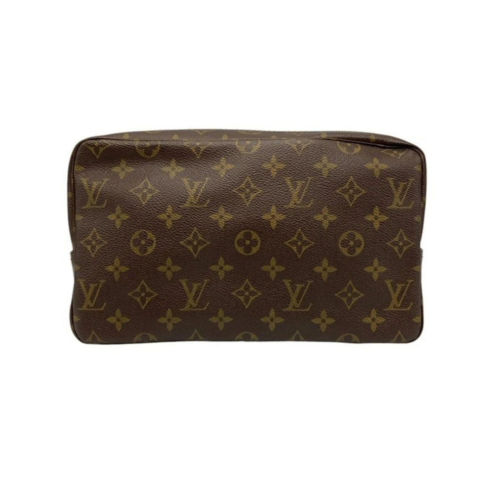 LOUIS VUITTON Authentic Brown Monogram Clutch Bag